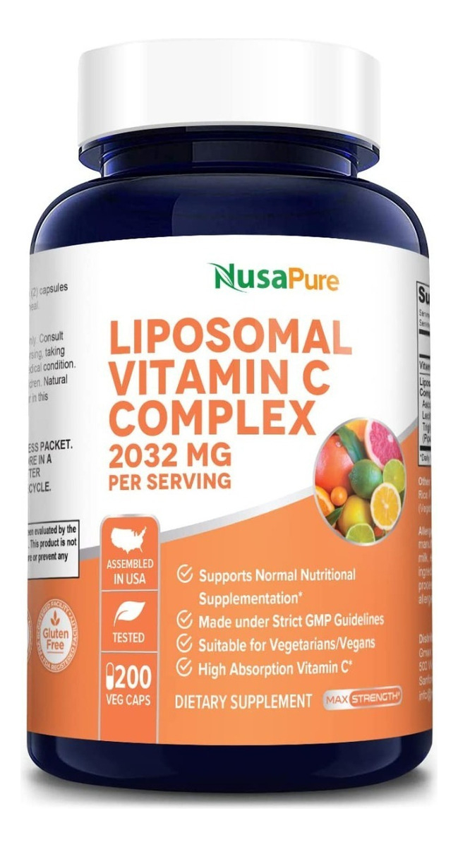 Salud y Equipamiento Médico - Vitamina C 2032 Mg Nusapure 0