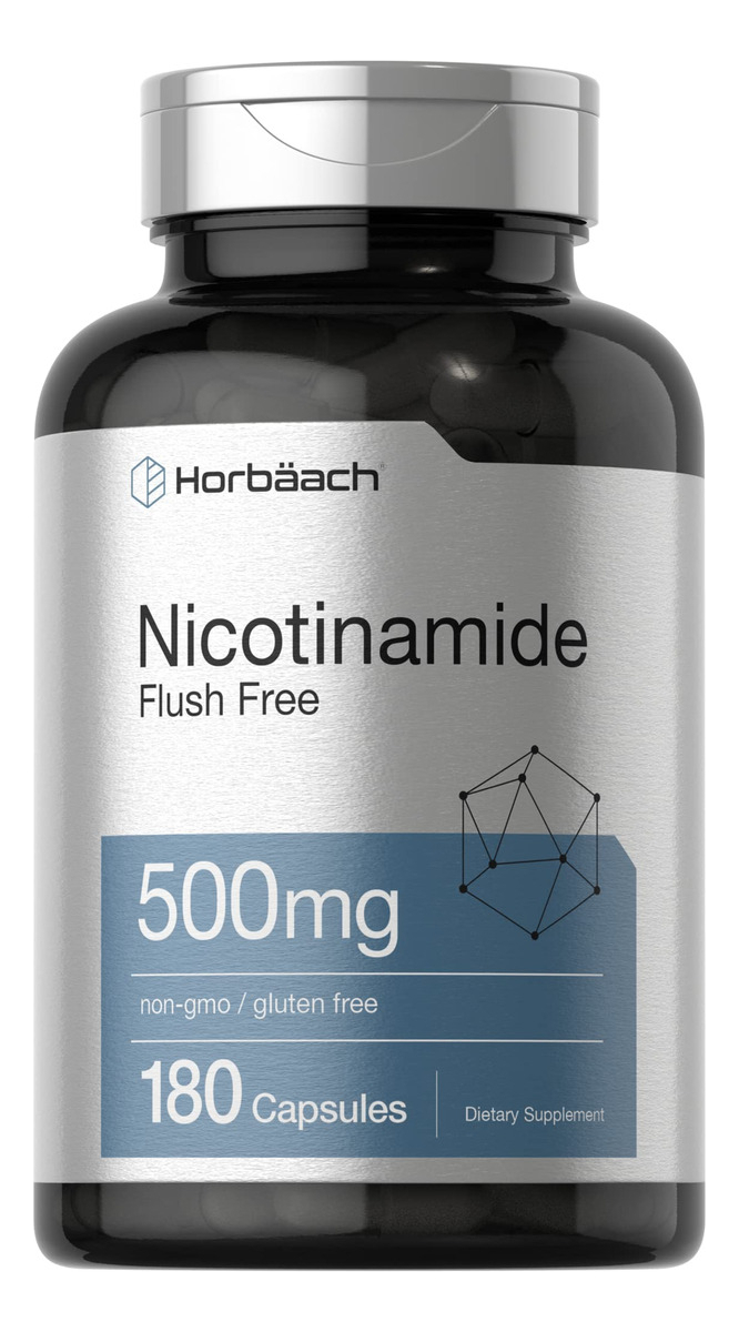 Salud y Equipamiento Médico - Nicotinamida 500 Mg 180 Cap Horbaach