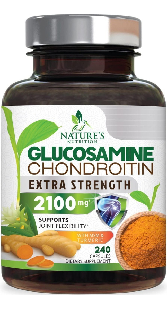 Salud y Equipamiento Médico - Glucosamina 2100mg Natures Nutr - - Unidad A $1212