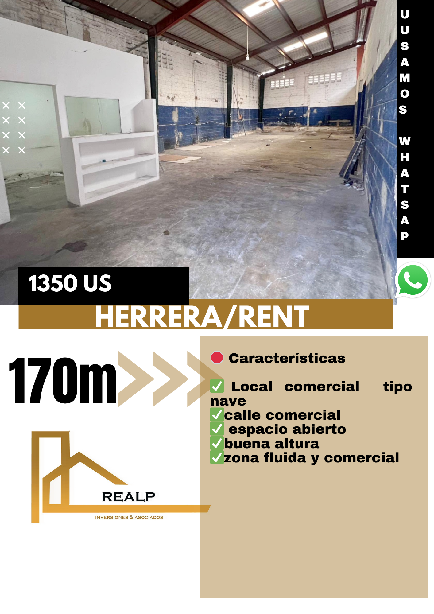 oficinas y locales comerciales - Alquiler nave comercial 