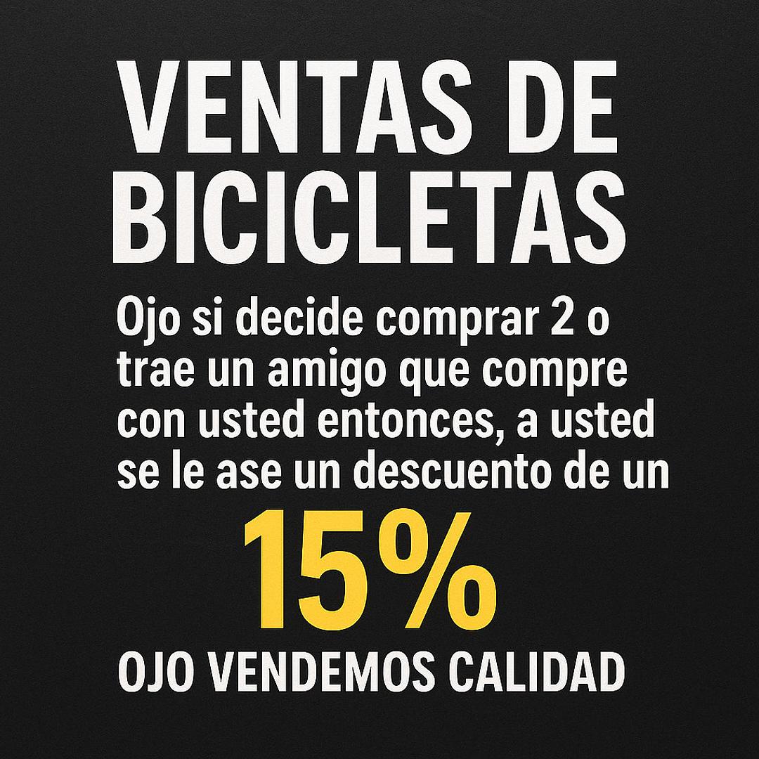 bicicletas y accesorios - Bisicletas “Dios en primer lugar”