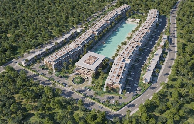 apartamentos - Venta de apartamentos en punta cana con piscina y cerca de la playa  1