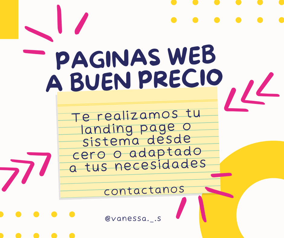 servicios profesionales - Pagina Web para tu negocio