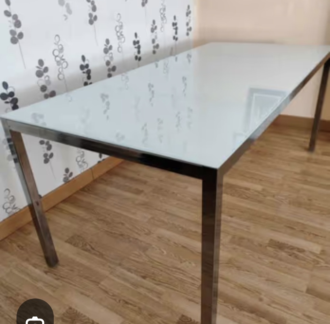 decoración y accesorios - Comedor de ikea  cristal  4 sillas $13500 1