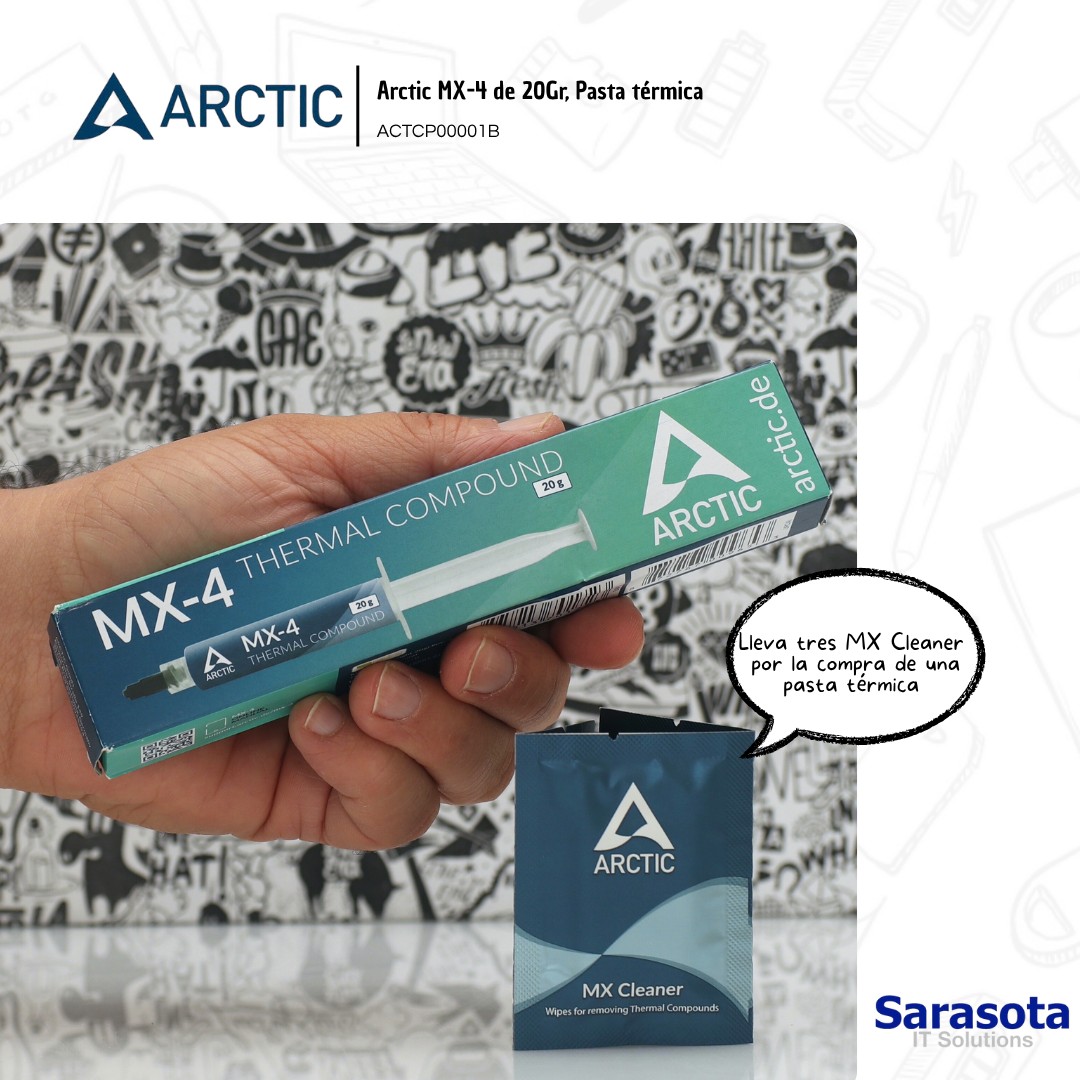 accesorios para electronica - Pasta térmica Arctic MX-4 de 20gr. mas regalo 1