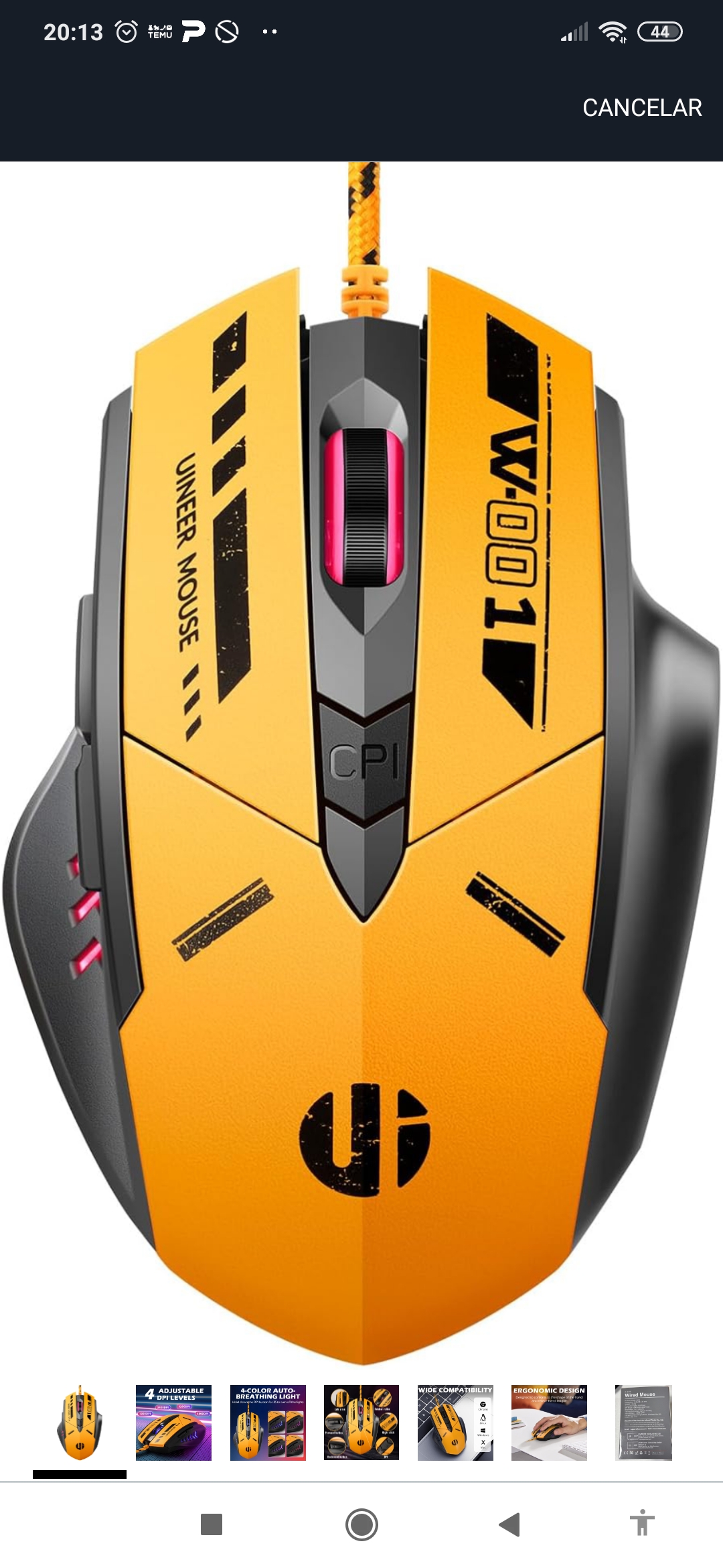 accesorios para electronica - Maus Gamer 1
