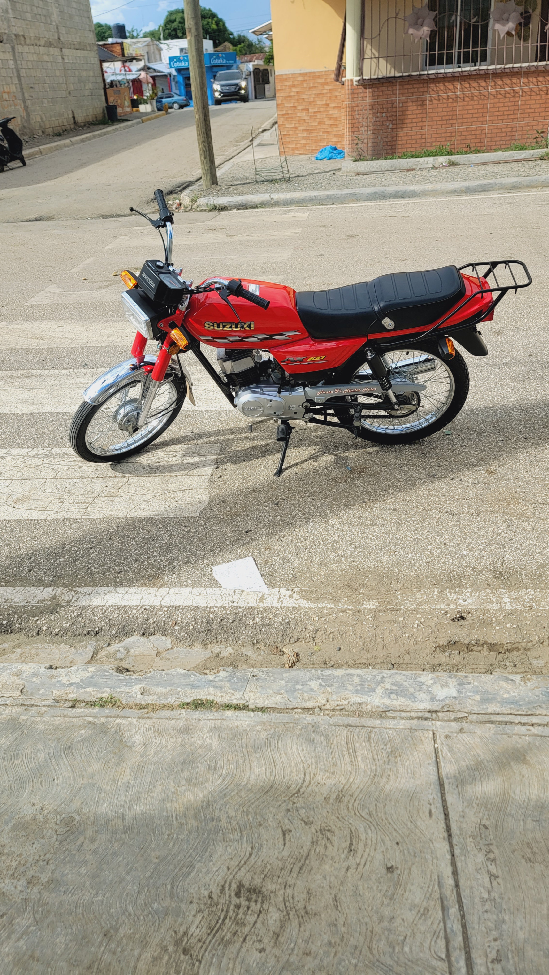 motores y pasolas - zuzuki ax100 2
