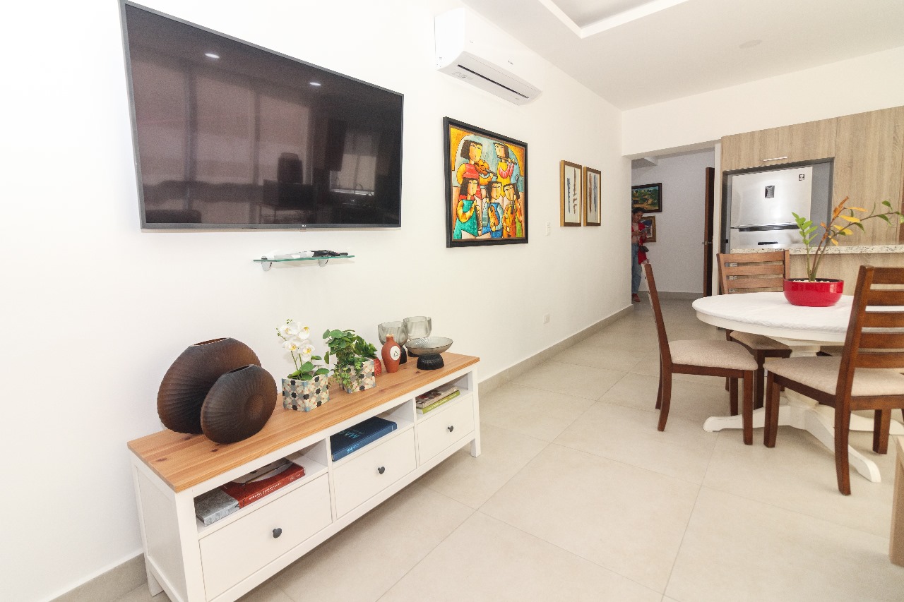 apartamentos - Alquilo apartamento amueblado Evaristo Morales  2