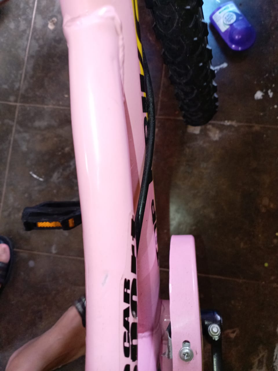 juguetes - BICICLETA ARO 20 , ROSADO 6