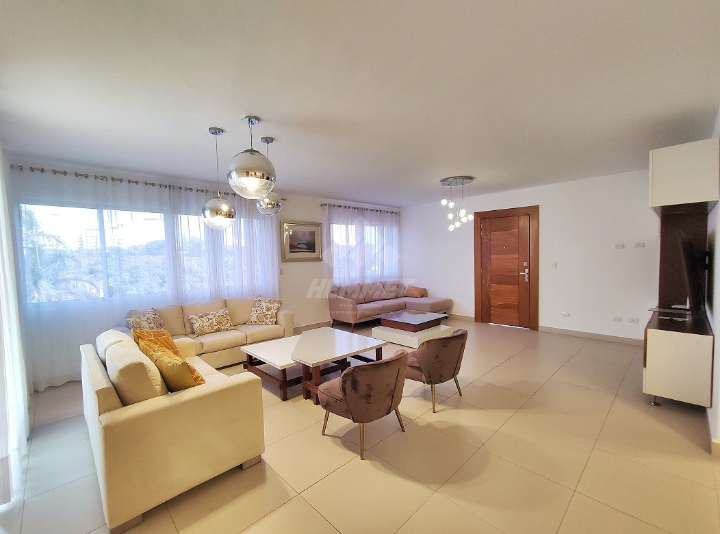 apartamentos - AMUEBLADO CON ELEVADOR PROXIMO AL SUPERMERCADO BRAVO SANTIAGO  3