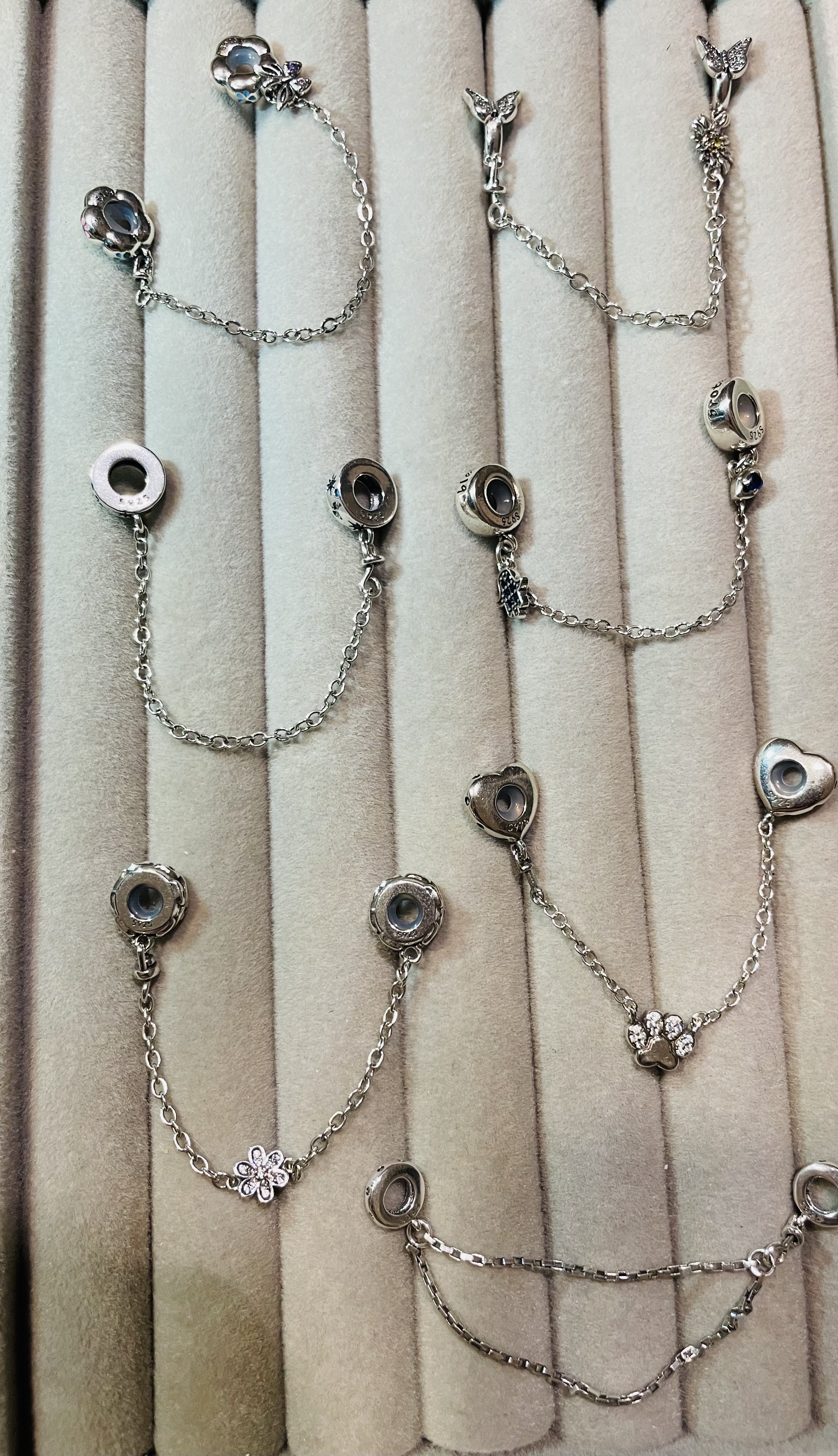 joyas, relojes y accesorios - Seguros de plata S925 