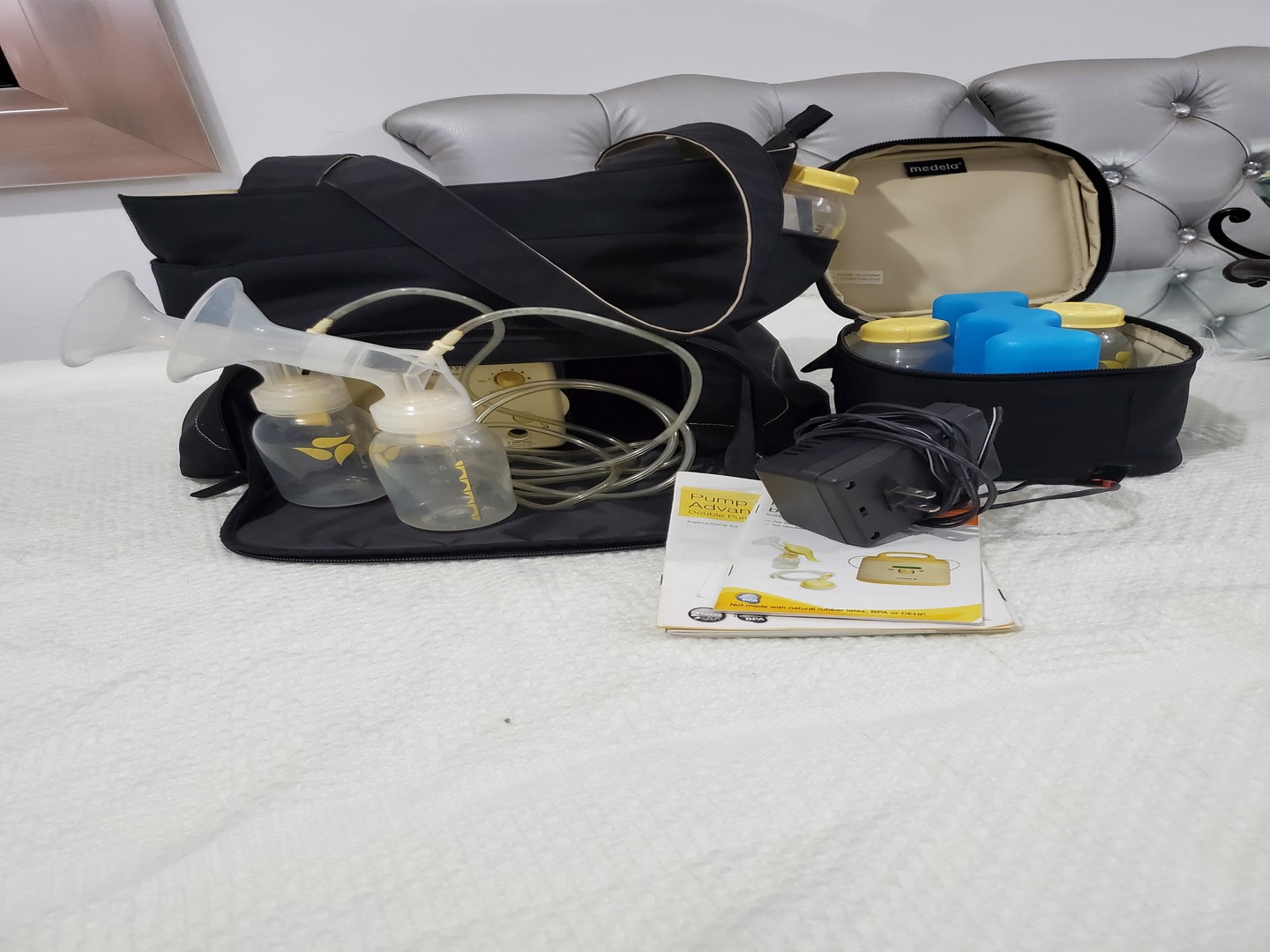 cuidado y nutricion - Extractor de leche materna eléctrico MEDELA 