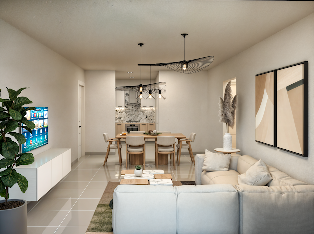 apartamentos - Apartamento en Planos en zona exclusiva de Santiago. Todos de 3 habitaciones  4