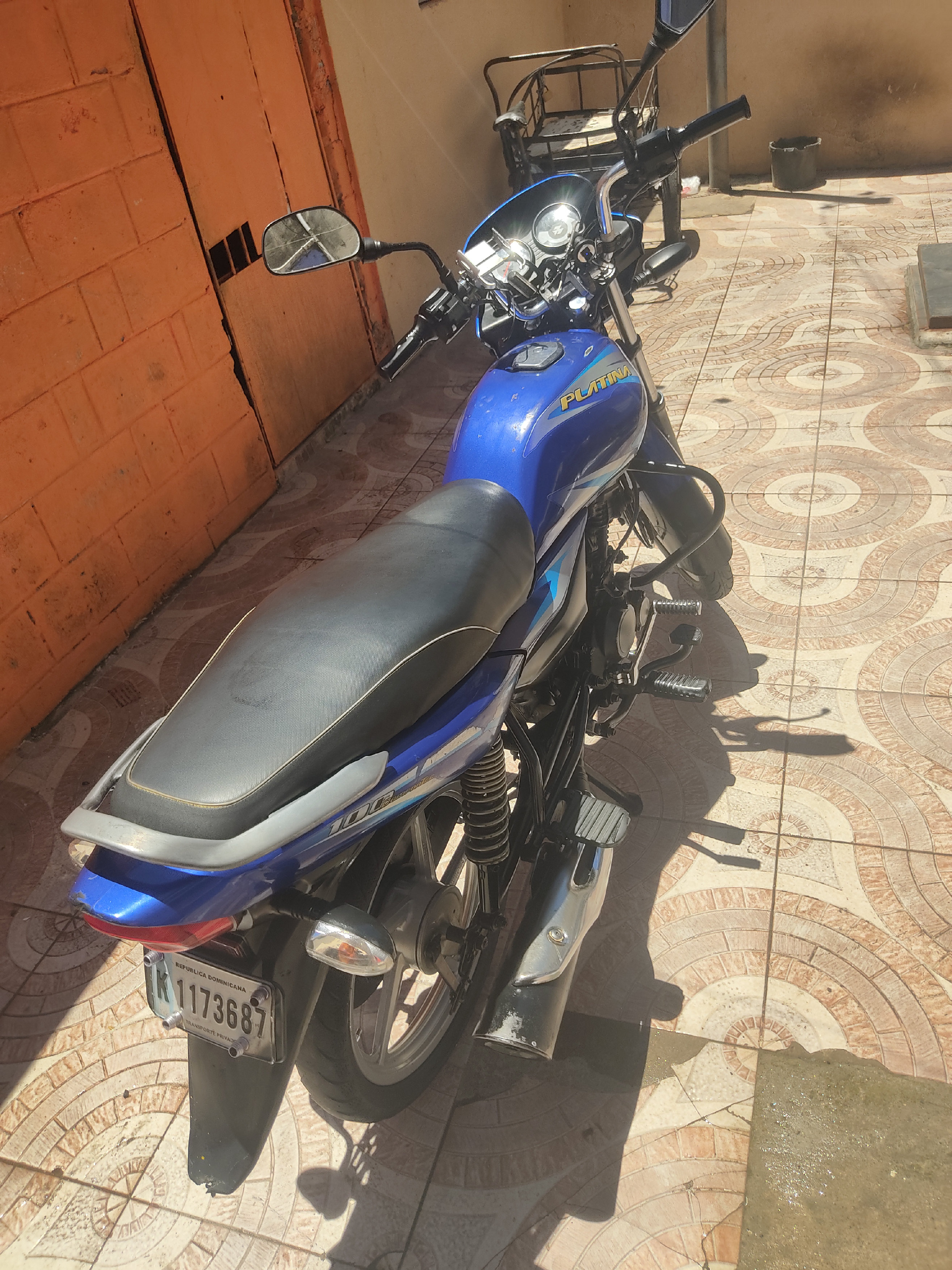 motores y pasolas - bajaj platina 100 4