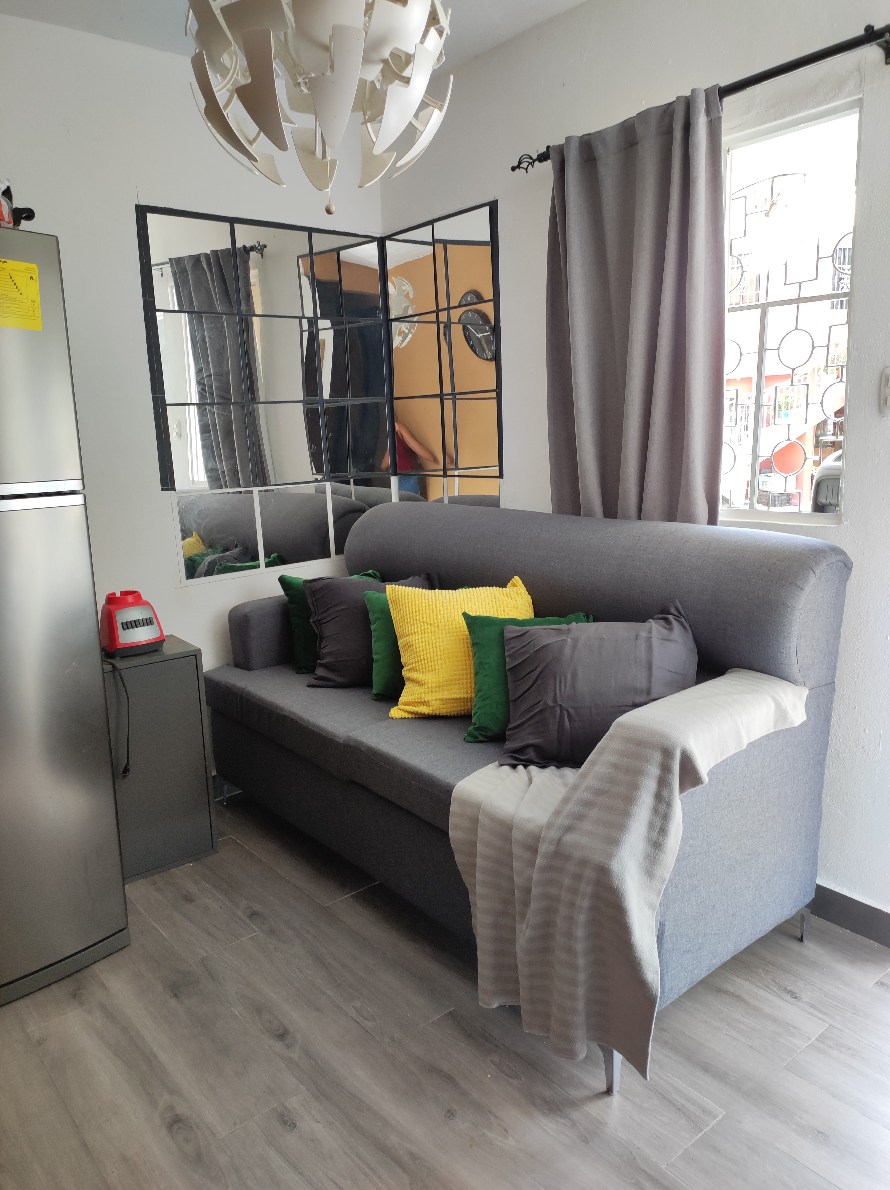 muebles y colchones - Mueble Ilumel Gris 1