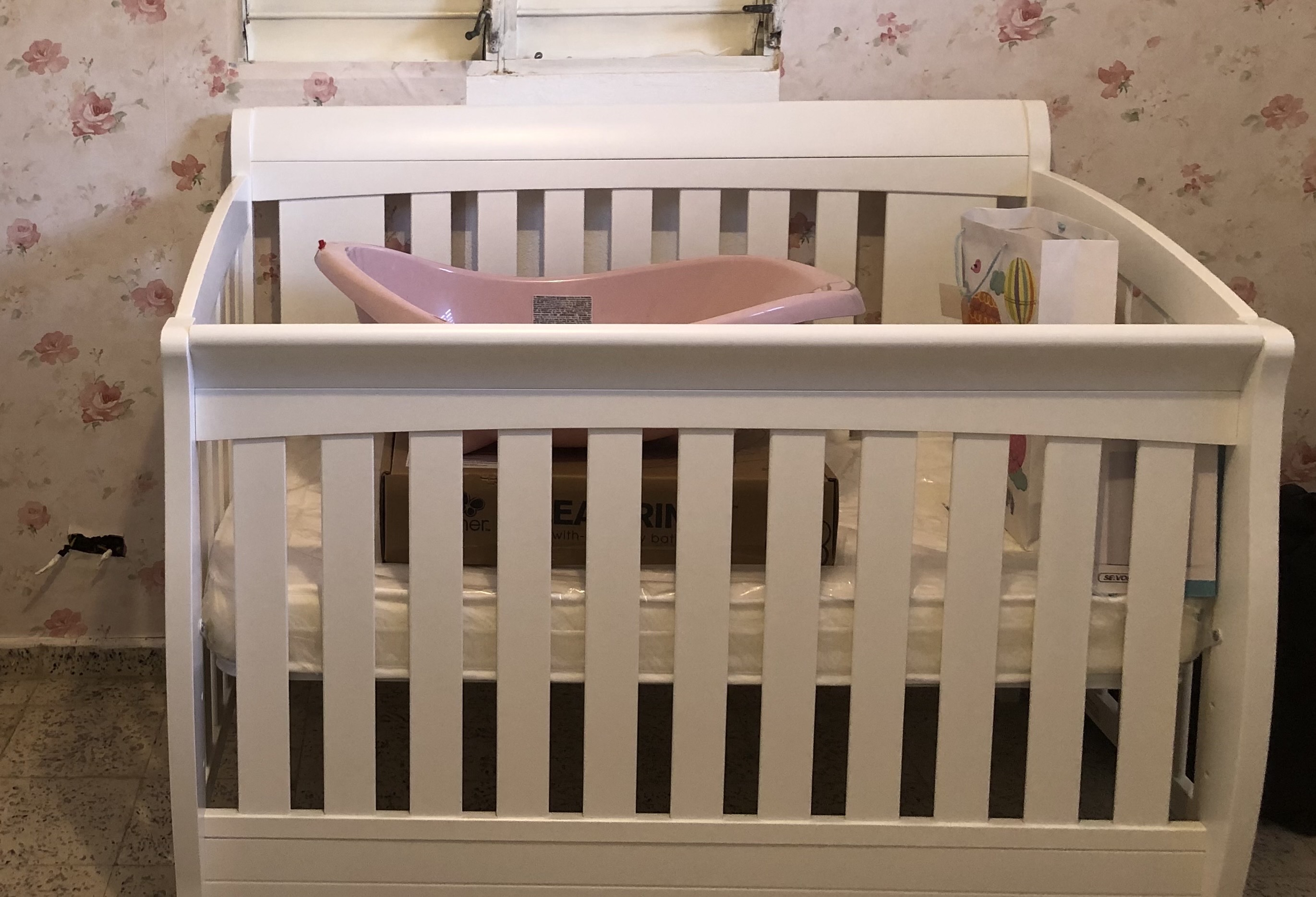 muebles - cuna 3 en 1 blanca - camacuna 1