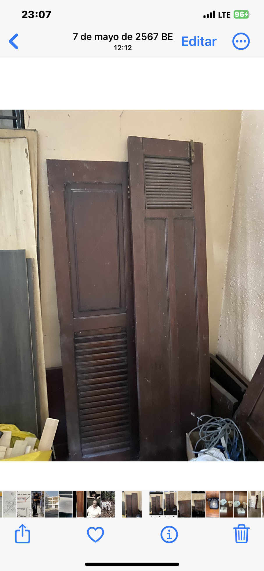 decoración y accesorios - puertas en caoba para closets varias  1