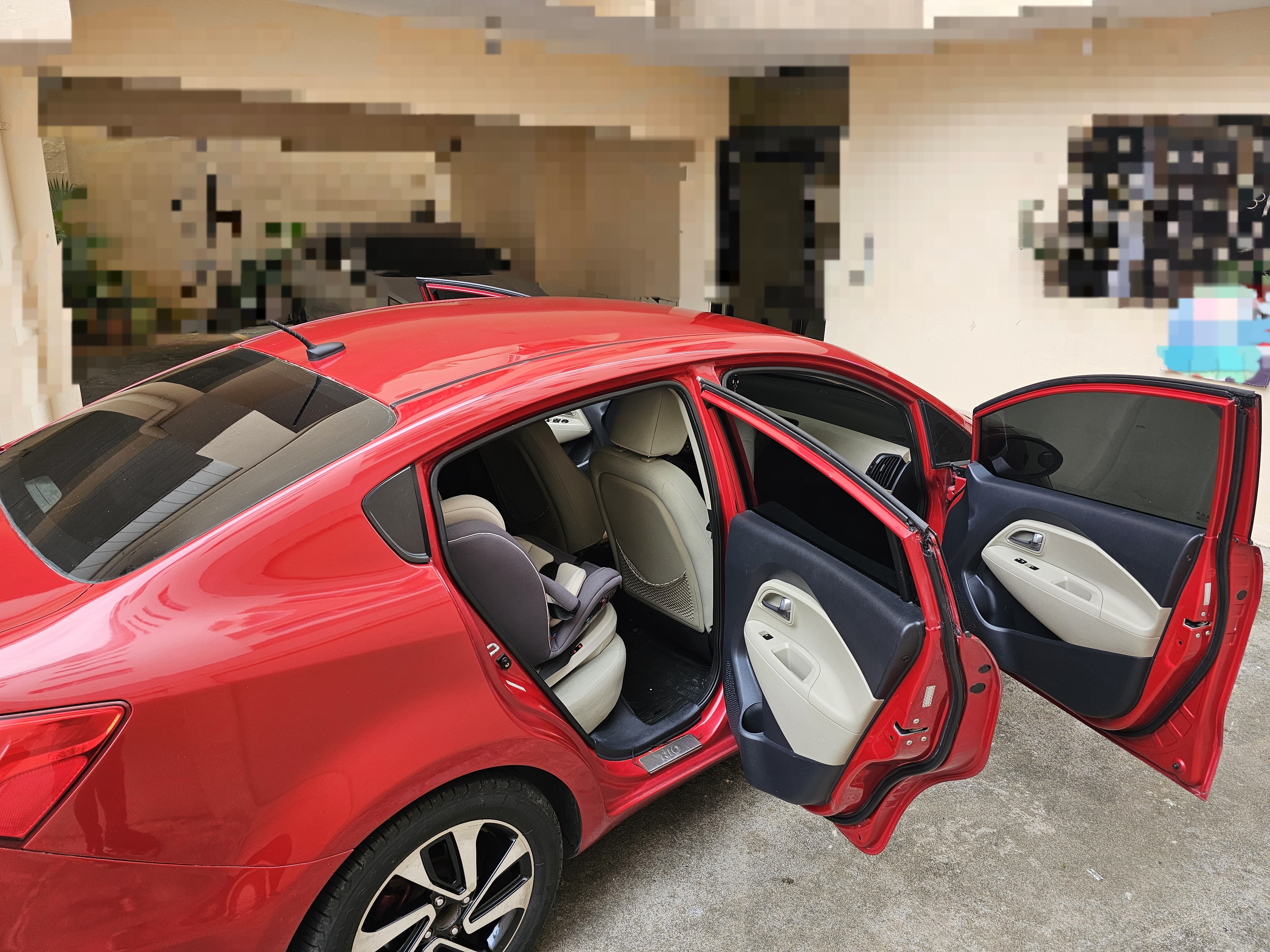 carros - Kia Rio LX 2013 Americano 5