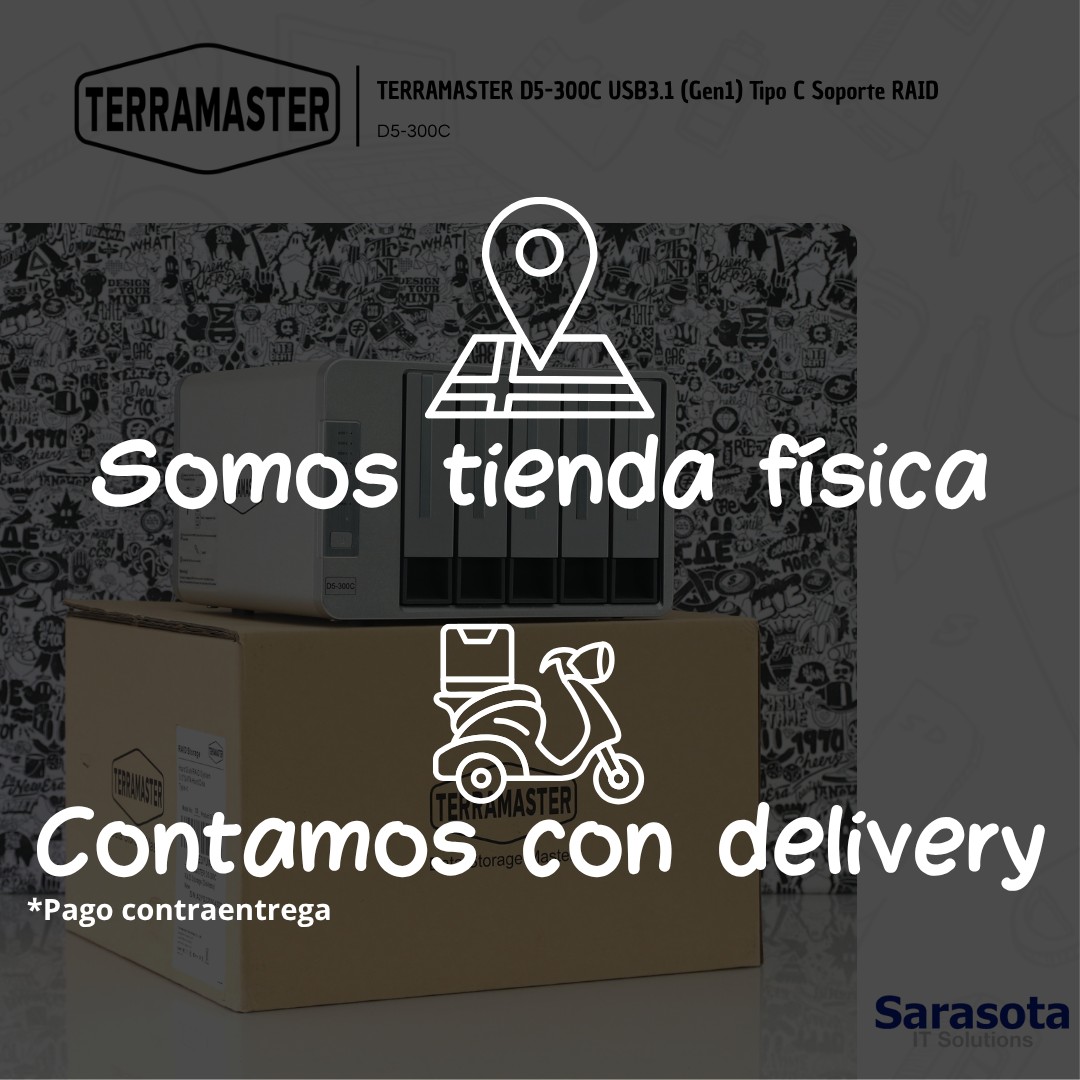 accesorios para electronica - Terramaster Raid Store D5-300C  3