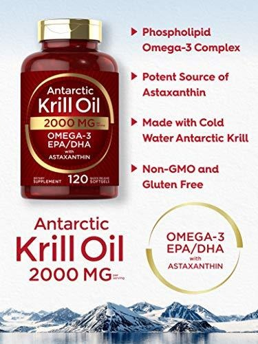 Salud y Equipamiento Médico - Aceite De Krill Antartico 2000 Mg Omega 3 Epa/dha 120 Cap 3