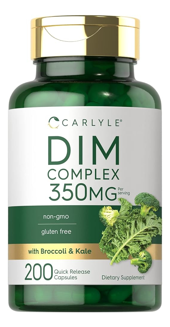 Salud y Equipamiento Médico - Suplemento Carlyle Dim | 350mg | 200 Recuento | Complejo Veg