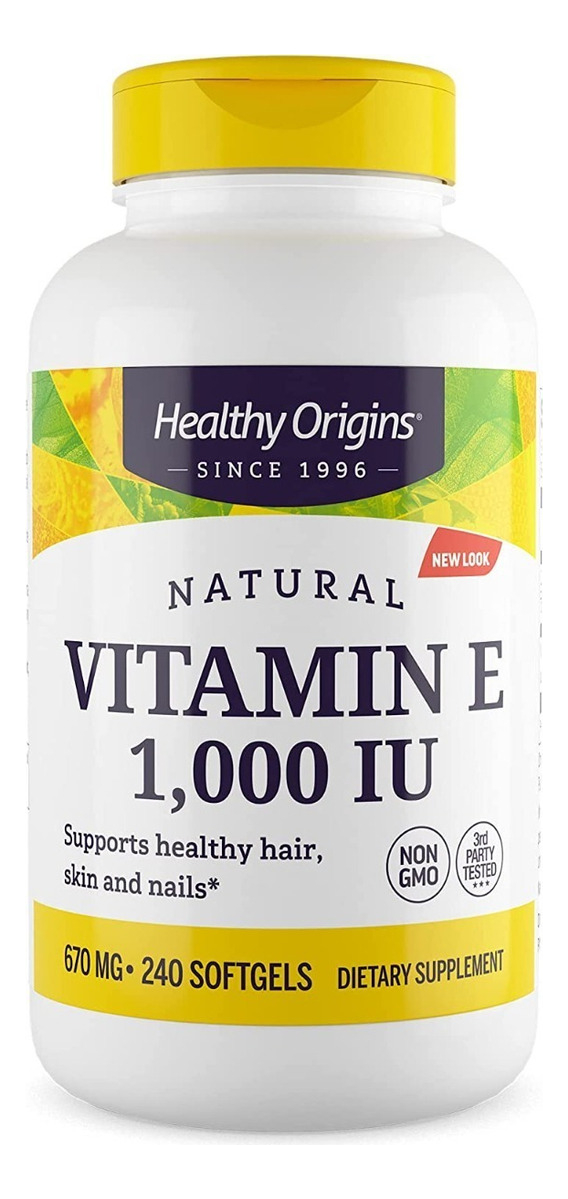 Salud y Equipamiento Médico - Vitamina E Healthy Origi 240cap - - Unidad A $2158