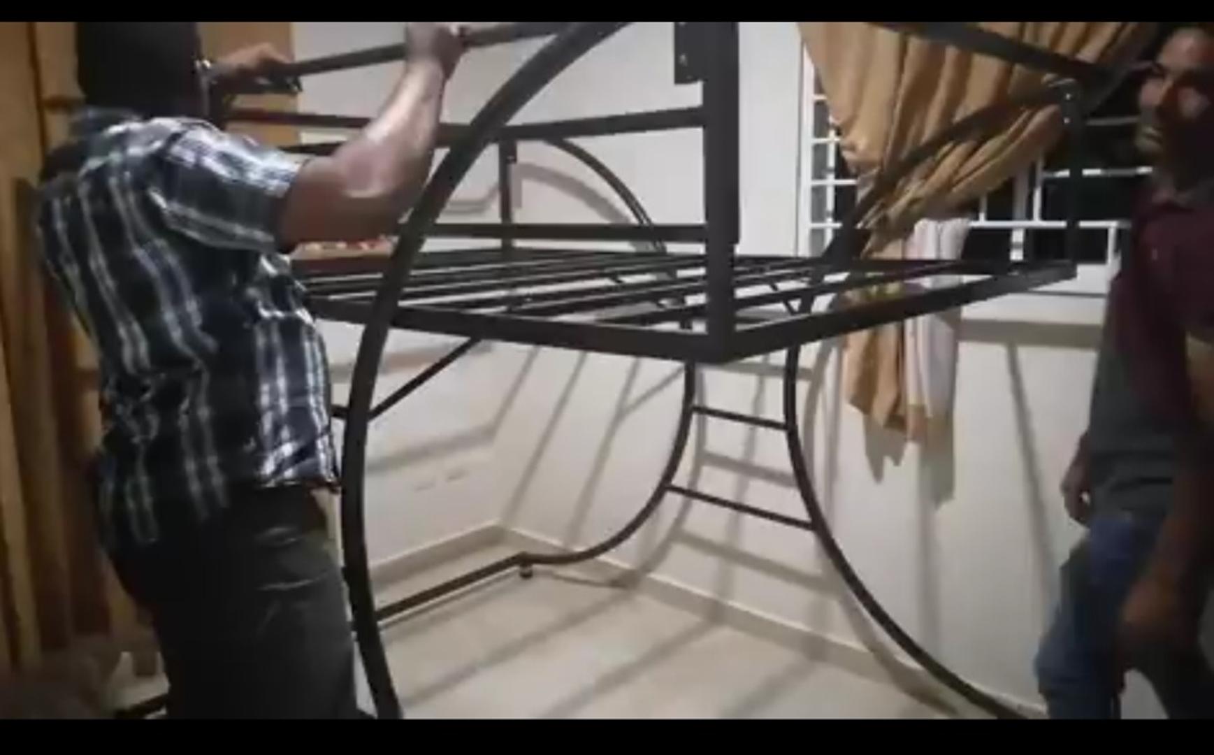 muebles y colchones - CAMAROTES FABRICADOS EN HIERRO GALVANIZADO 2