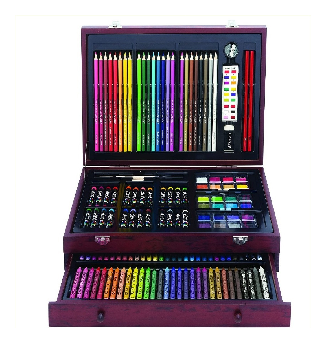 Salud y Equipamiento Médico - Colores En Caja De Madera Set De Colores Art 101 X142 Piezas 0
