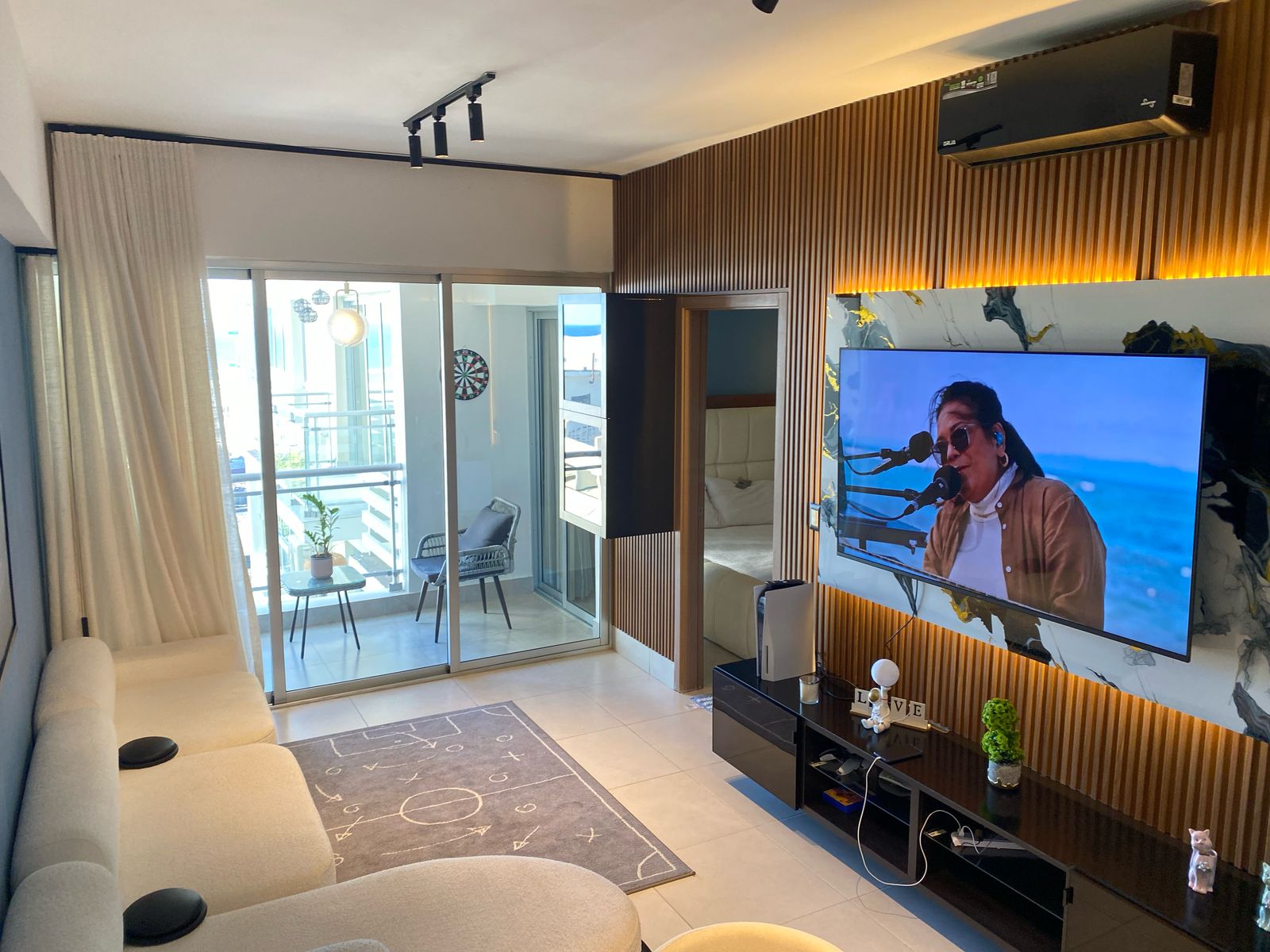 apartamentos - APTO 1 HAB., AMUEBLADO,  BOCA CHICA, Vista al Mar, TORRE BOCA DEL MAR III