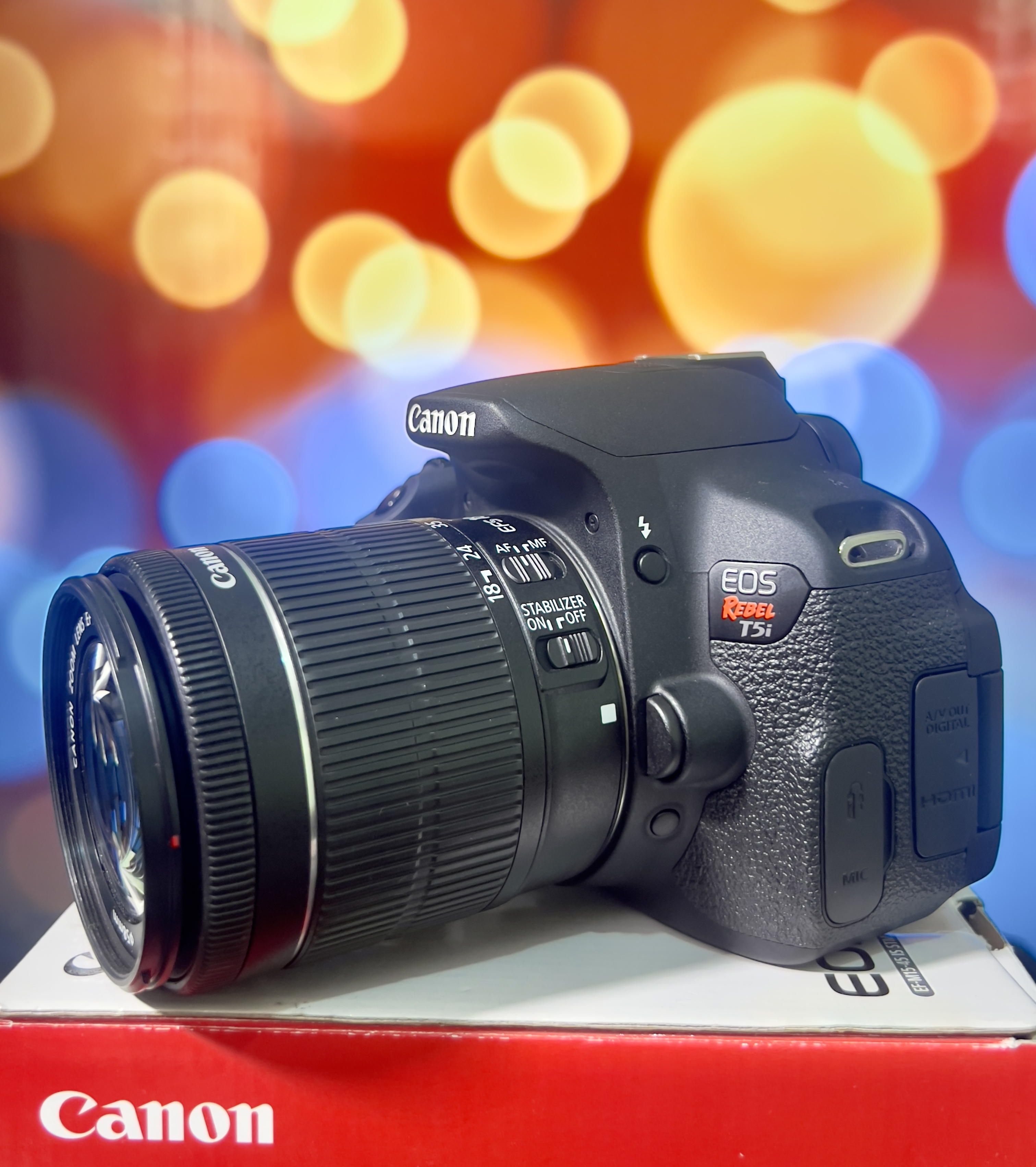 camaras y audio - Camara Canon T5i Como Nueva Recién Importada  0