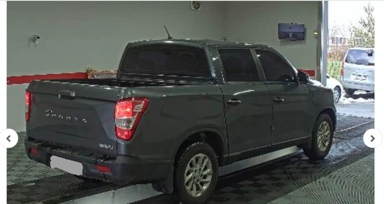 jeepetas y camionetas - KGM REXTON 2021 GRIS OSCURO DIESEL 4