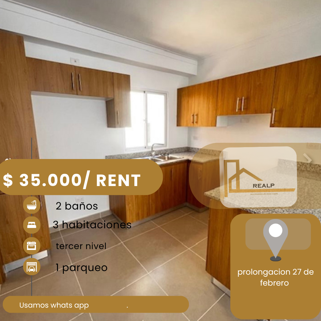 apartamentos - Apartamento alquiler 