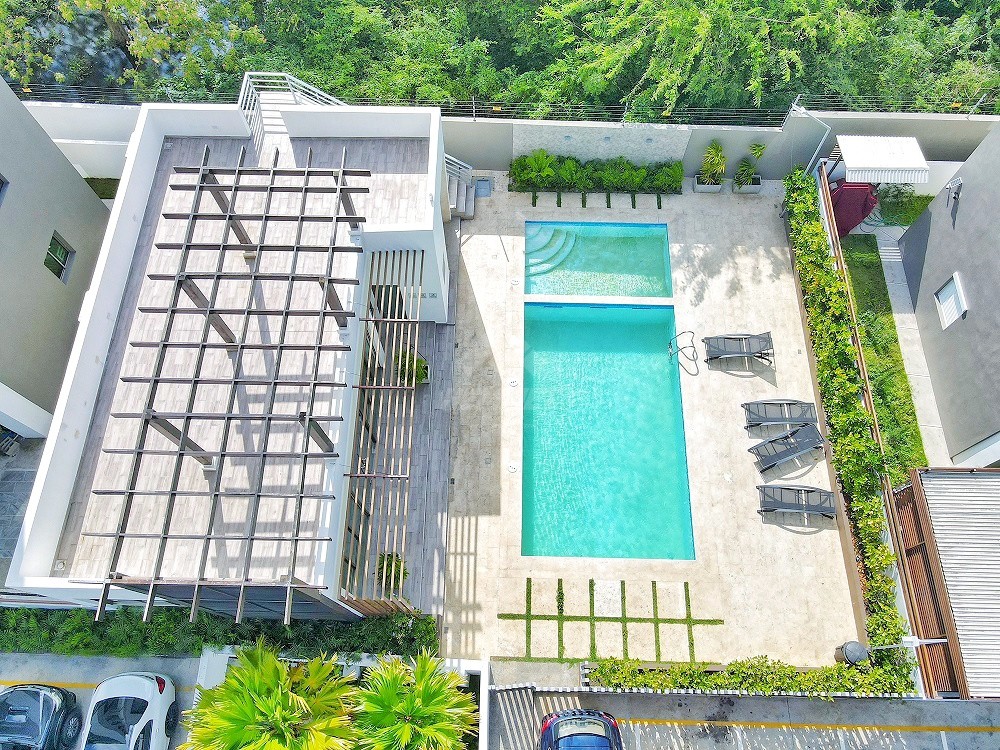 apartamentos - APARTAMENTO MINIMALISTA ELEVADOR Y PISCINA JARDINES DEL ESTE STGO.  9