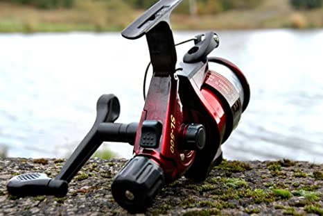 deportes - Carrete de Pesca Pez Pescar Bobina Caña de Pescar Pezca Anzuelo 2