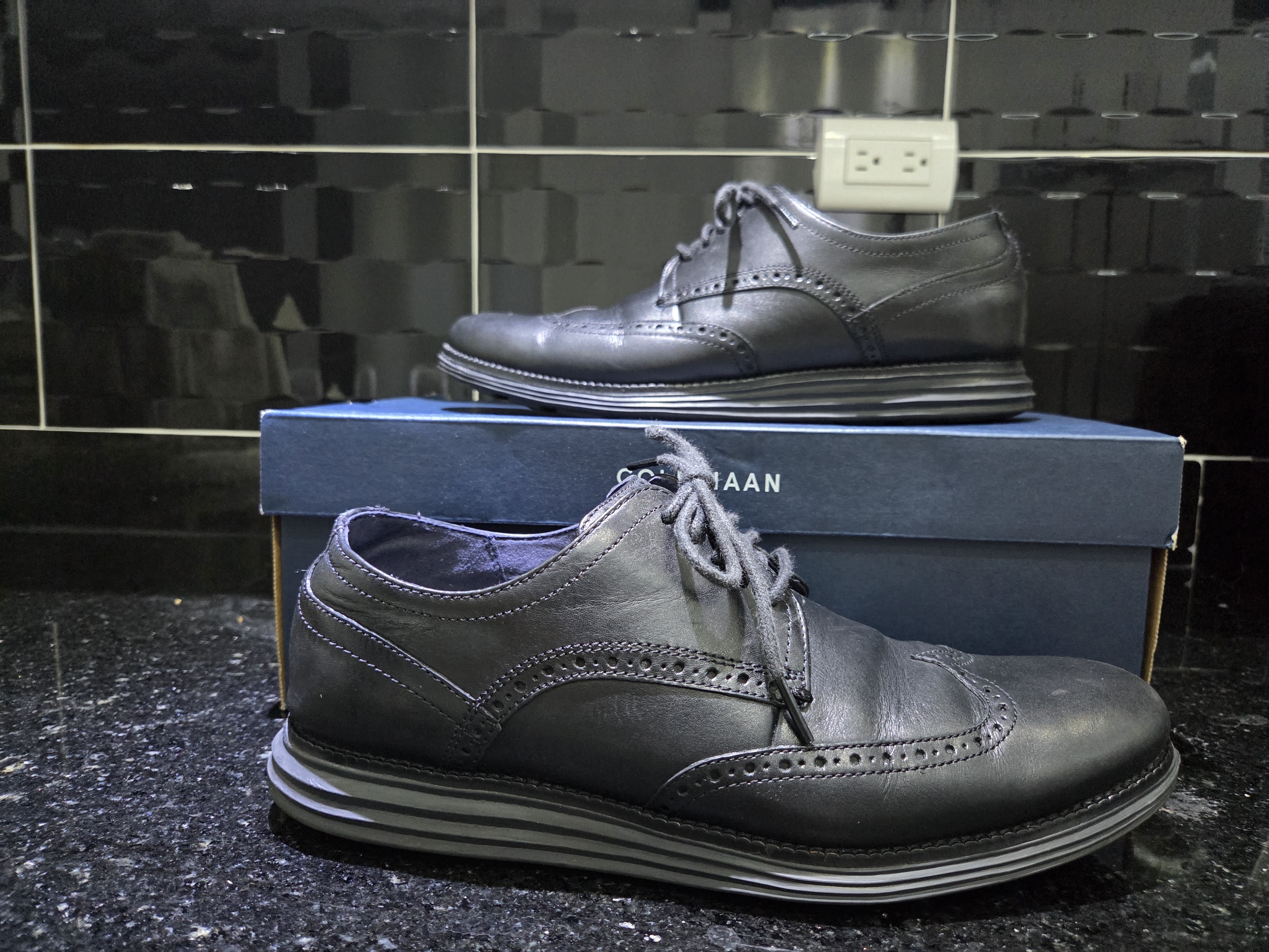 zapatos para hombre - Zapatos Cole Haan Original Grand Shortwing Oxford