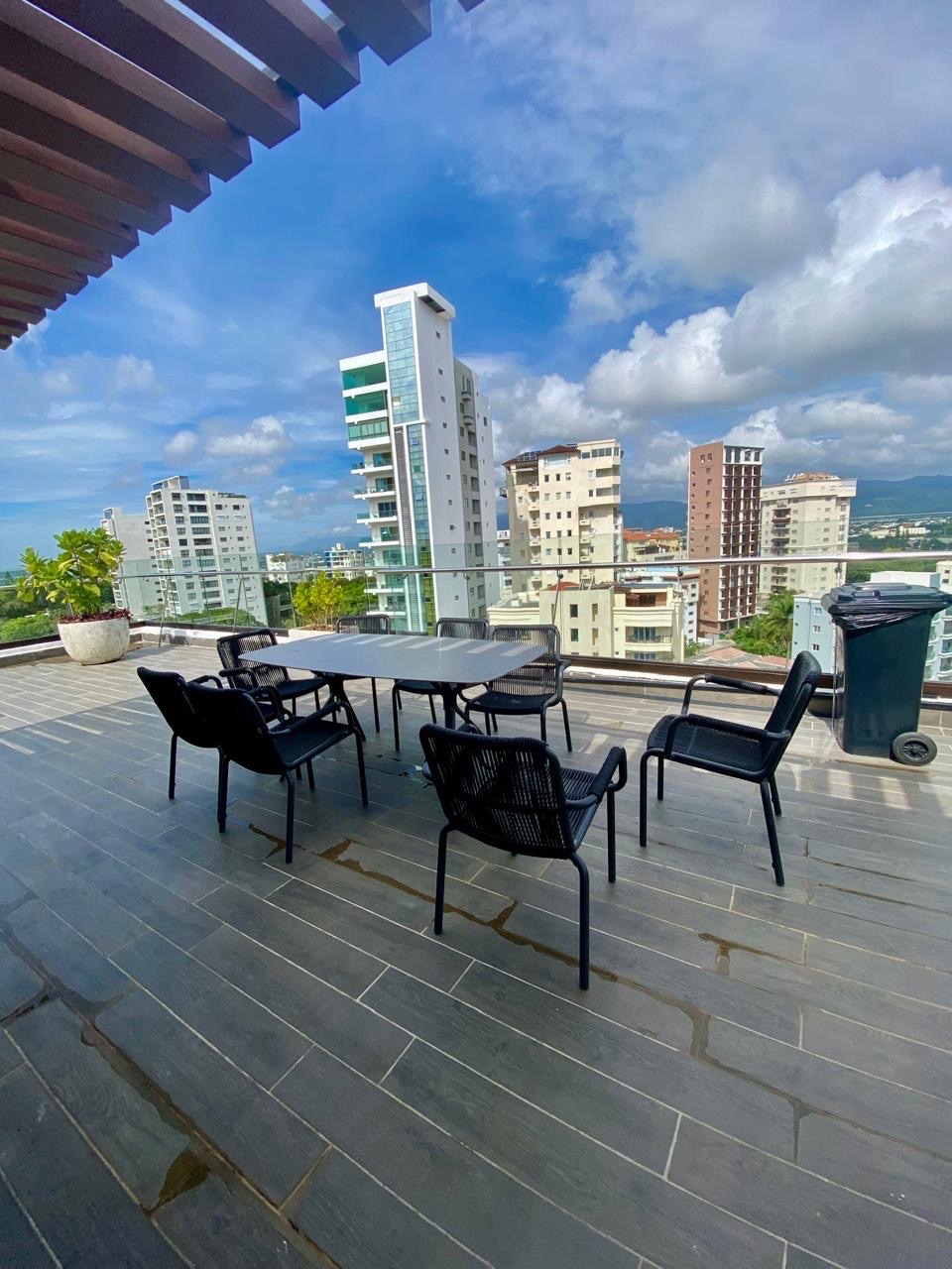apartamentos - moderno apartamento amueblado en Santiago de renta  9