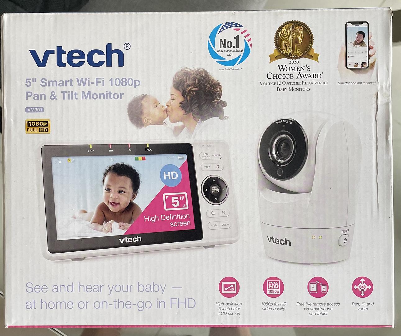 accesorios - Monitor para bebé, inteligente 1080p. Vtech 2