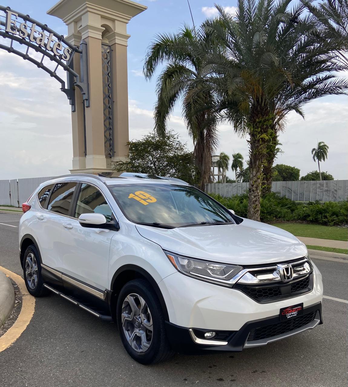 jeepetas y camionetas - Honda crv exl 2019 clean  0