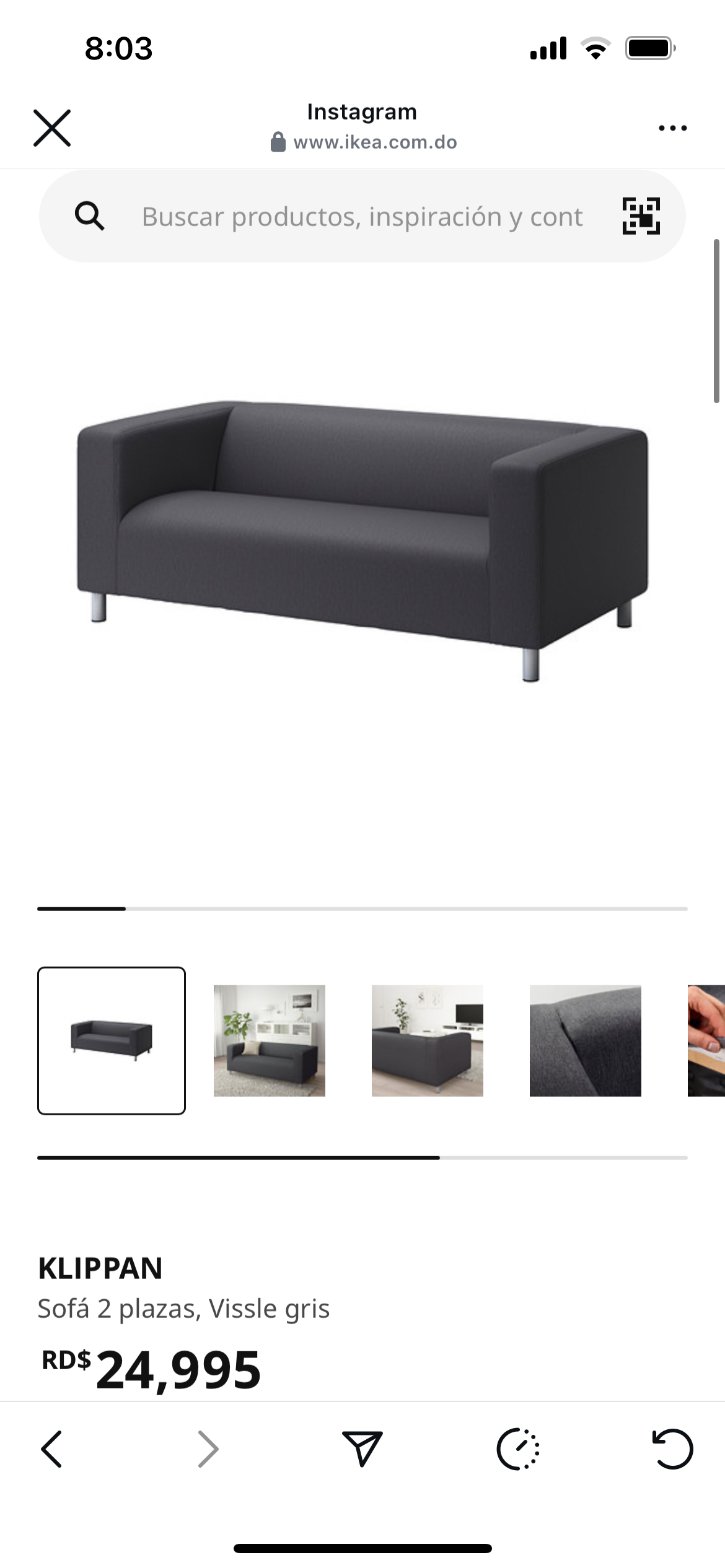 muebles y colchones - Sofá  1