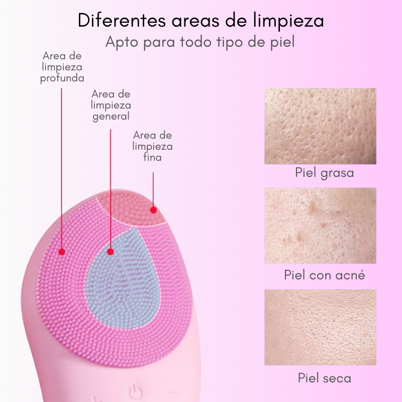 salud y belleza - 🧼✨LIMPIADOR FACIAL SONICO –PIEL LIMPIA Y SUAVE✨🧼 3