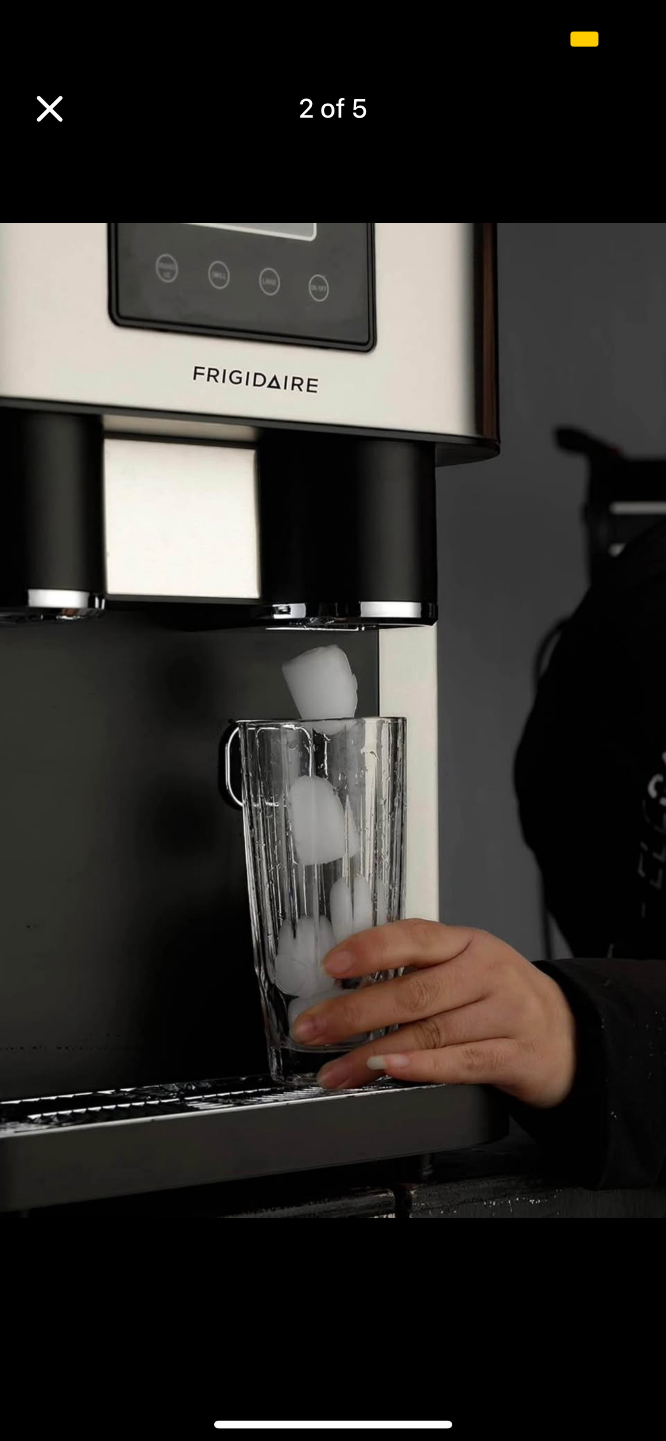 electrodomesticos - Frigidaire EFIC245-SS EFIC245 - Trituradora de hielo y máquina de cubos, 3 en 1 1