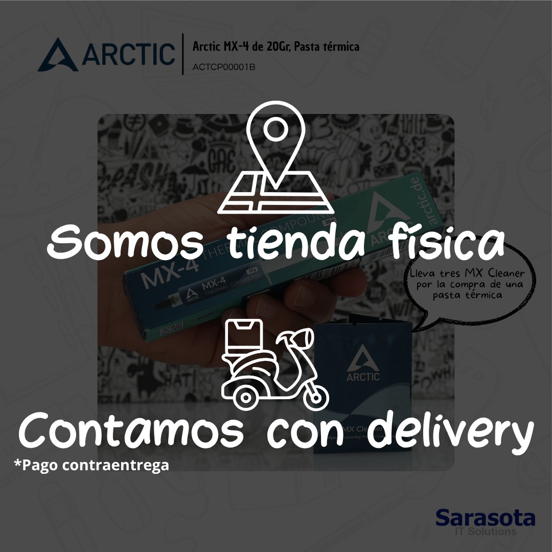 accesorios para electronica - Pasta térmica Arctic MX-4 de 20gr. mas regalo 3