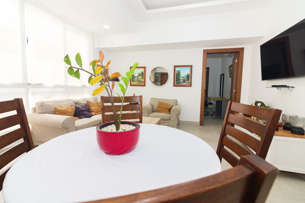 apartamentos - Alquilo apartamento amueblado Evaristo Morales  4