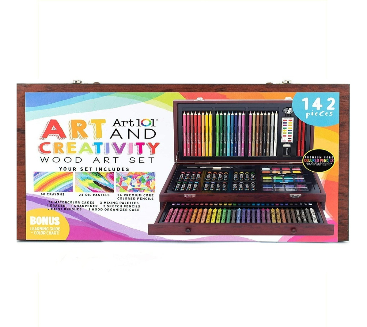 Salud y Equipamiento Médico - Colores En Caja De Madera Set De Colores Art 101 X142 Piezas 1
