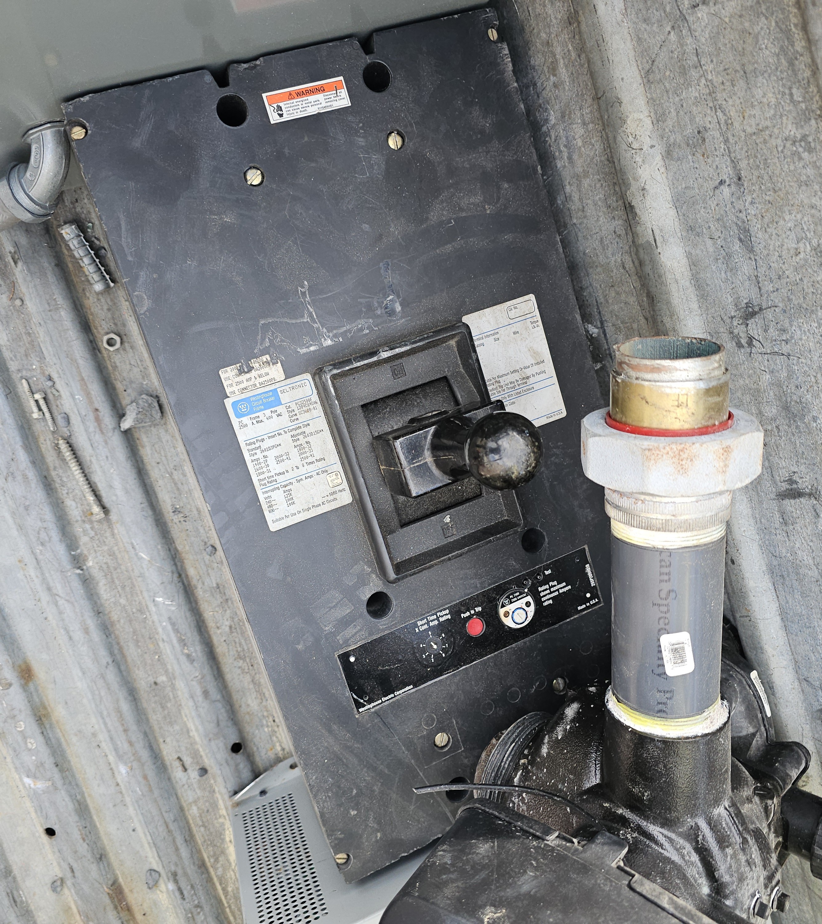 equipos profesionales - Westinghouse Breaker 2500A 0