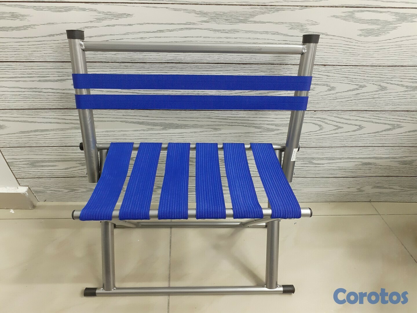 camaras y audio - Silla playera de metal plegable
 8