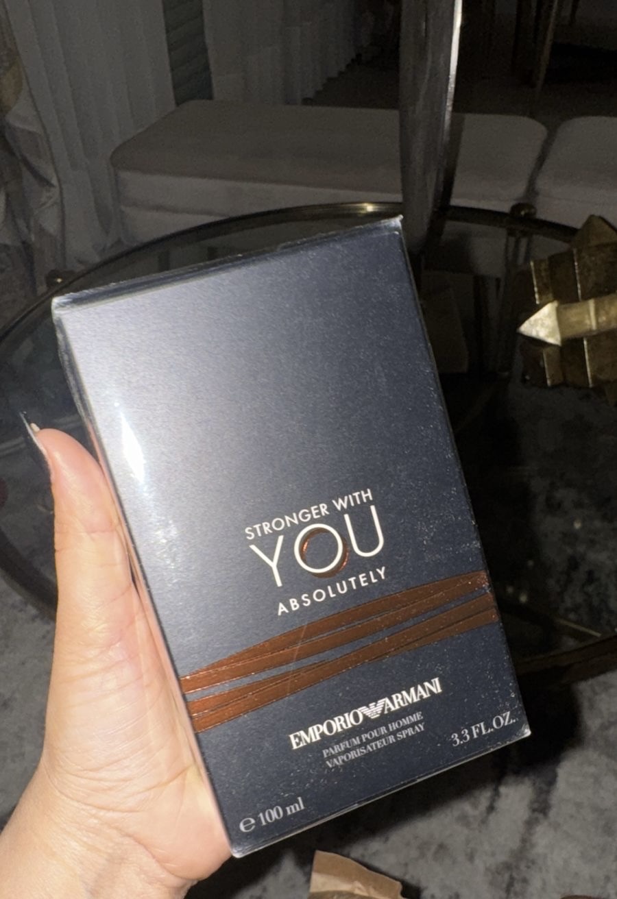 salud y belleza - perfume giorgio Armani stronger With You , absolutely originalsellado  1