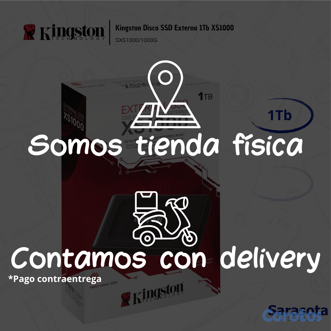 accesorios para electronica - Kingston Disco SSD Externo 1tb X51000  2