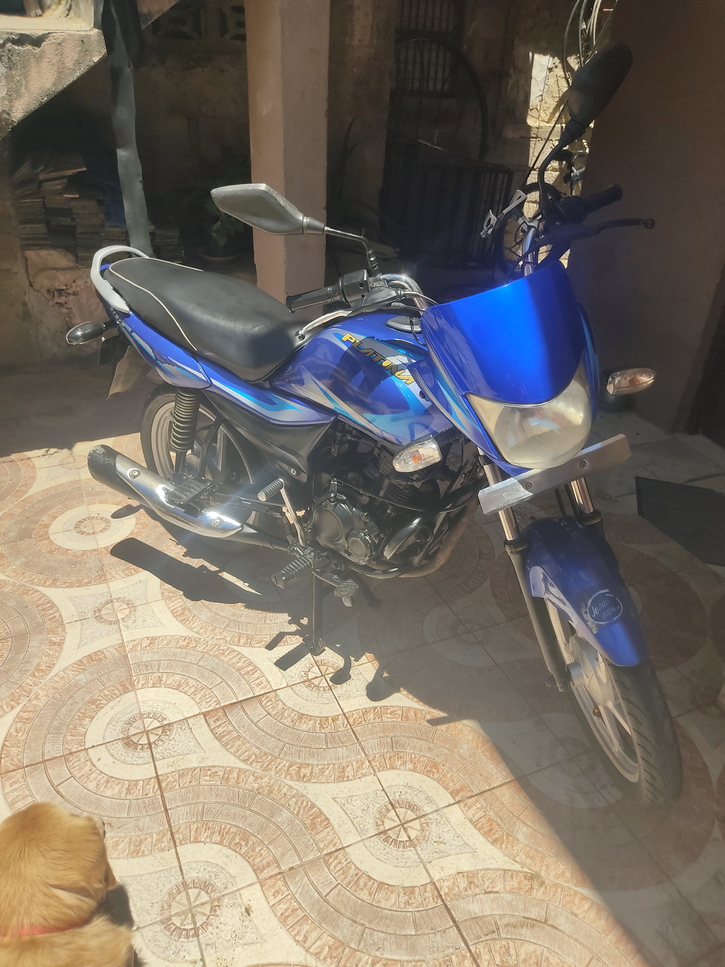 motores y pasolas - bajaj platina 100 6