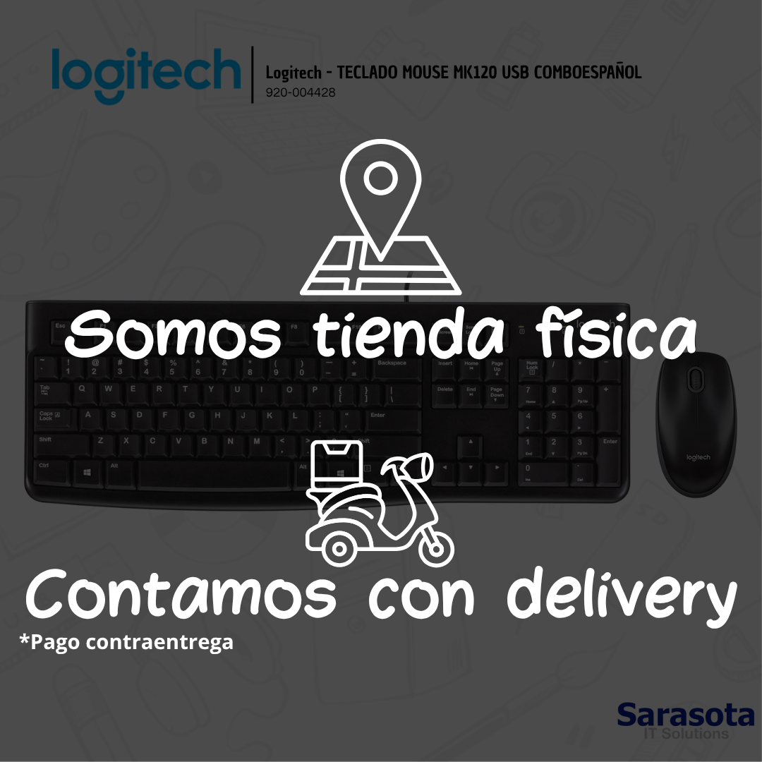 accesorios para electronica - Logitech - TECLADO MOUSE MK120 USB COMBOESPAÑOL 1